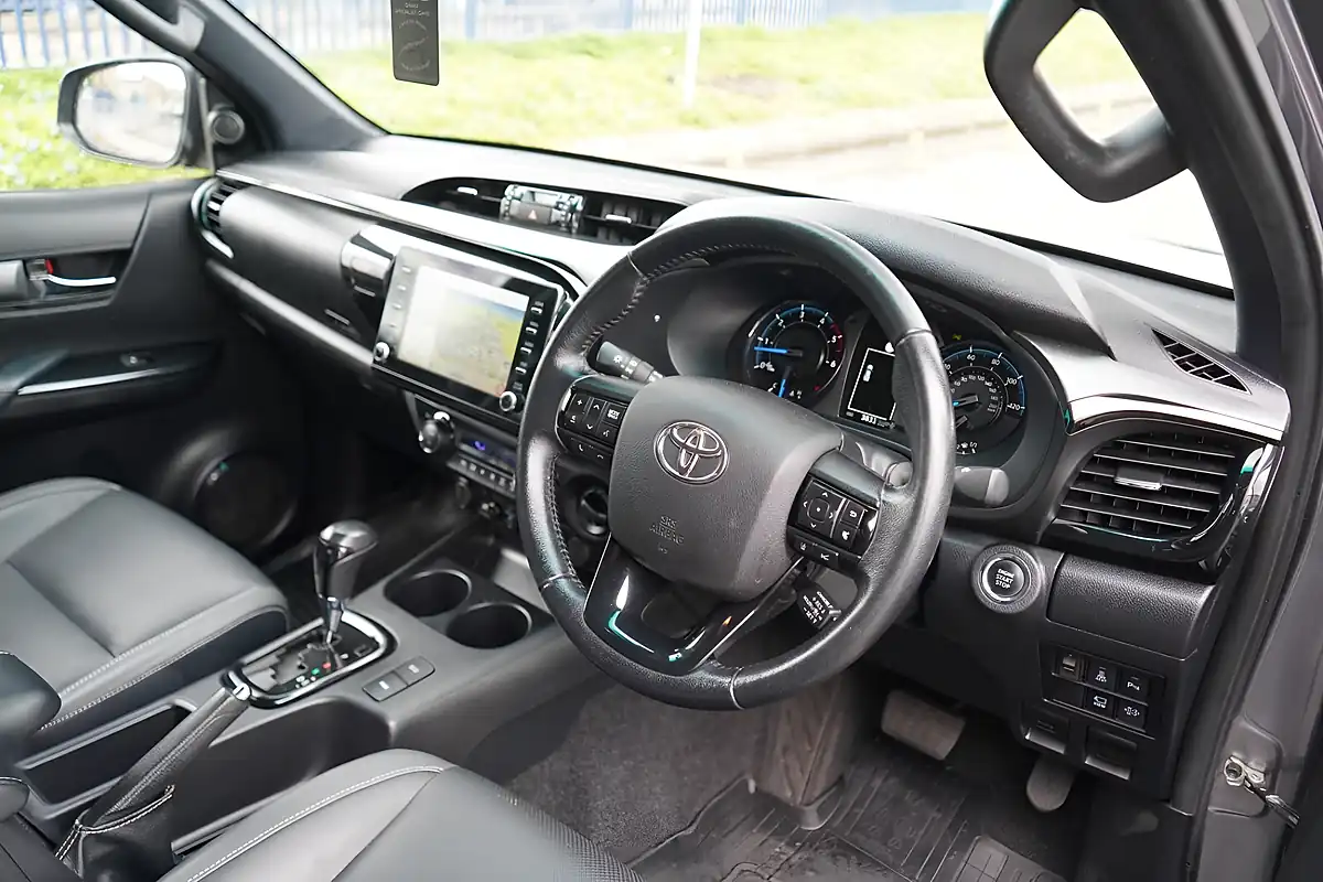 Used 2023 Toyota Hilux Invincible X Grey - Interior and Exterior details 10