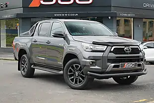 Used 2023 Toyota Hilux Invincible X Grey - Interior and Exterior details 4