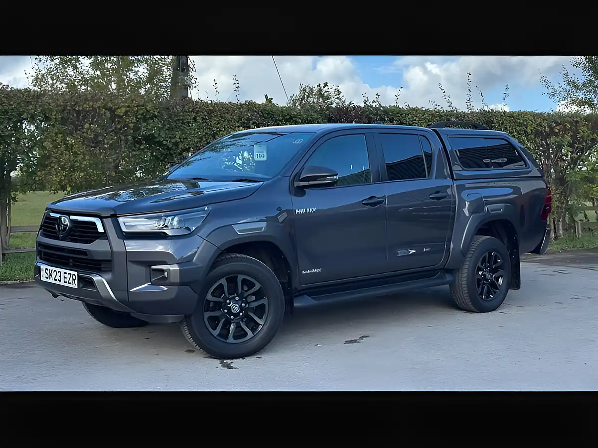 Used 2023 Toyota Hilux Invincible X Grey - Interior and Exterior details 13