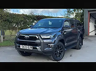 Used 2023 Toyota Hilux Invincible X Grey - Interior and Exterior details 14