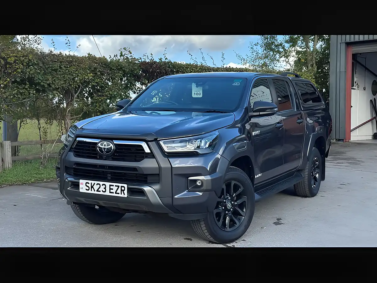 Used 2023 Toyota Hilux Invincible X Grey - Interior and Exterior details 14