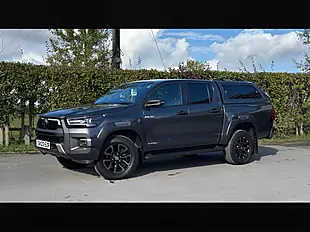 Used 2023 Toyota Hilux Invincible X Grey - Interior and Exterior details 3