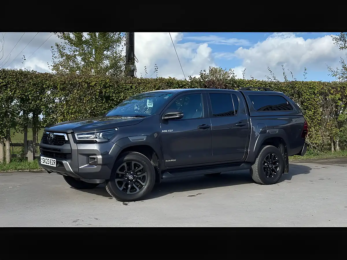 Used 2023 Toyota Hilux Invincible X Grey - Interior and Exterior details 3