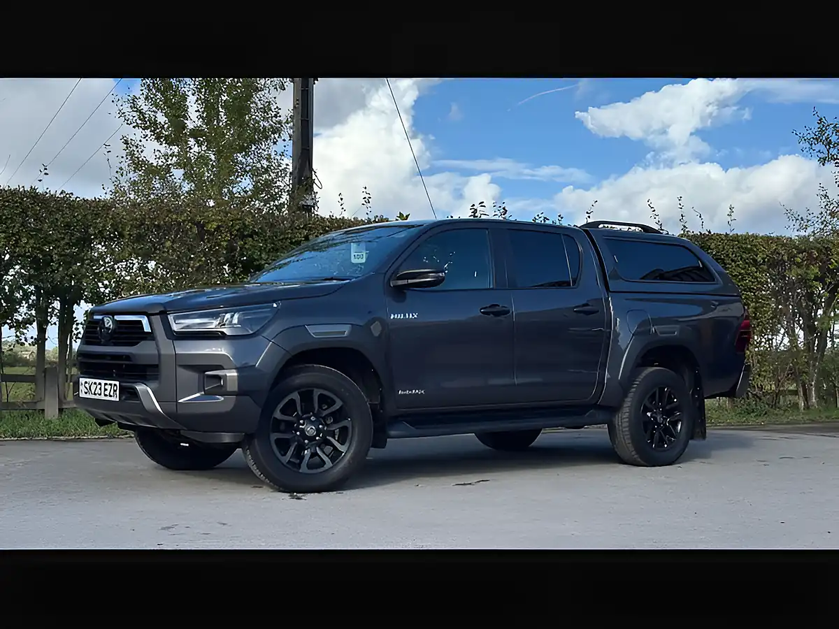 Used 2023 Toyota Hilux Invincible X Grey - Interior and Exterior details 4