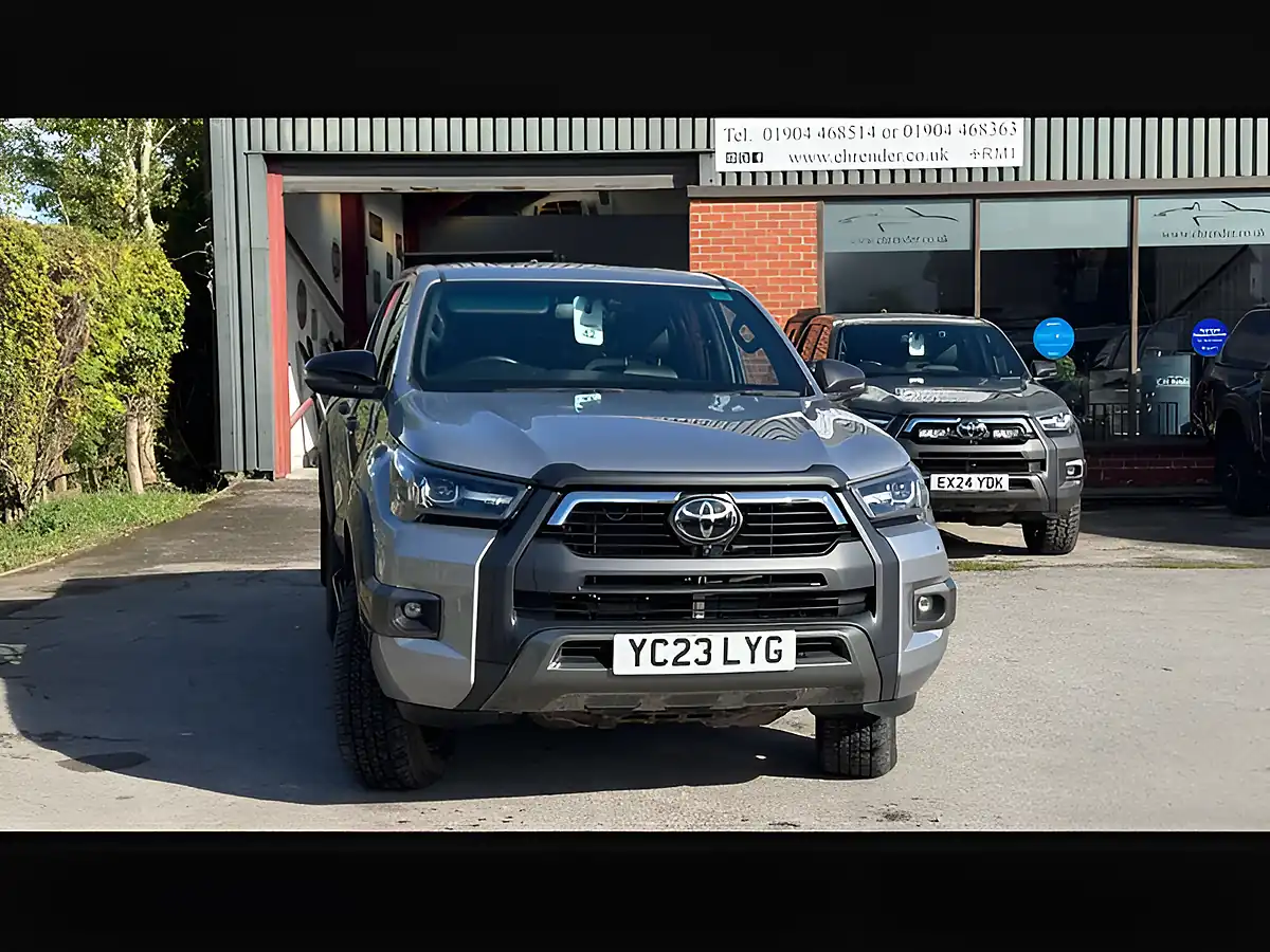 Used 2023 Toyota Hilux Invincible X Silver - Interior and Exterior details 10