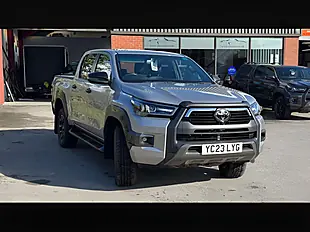 Used 2023 Toyota Hilux Invincible X Silver - Interior and Exterior details 12