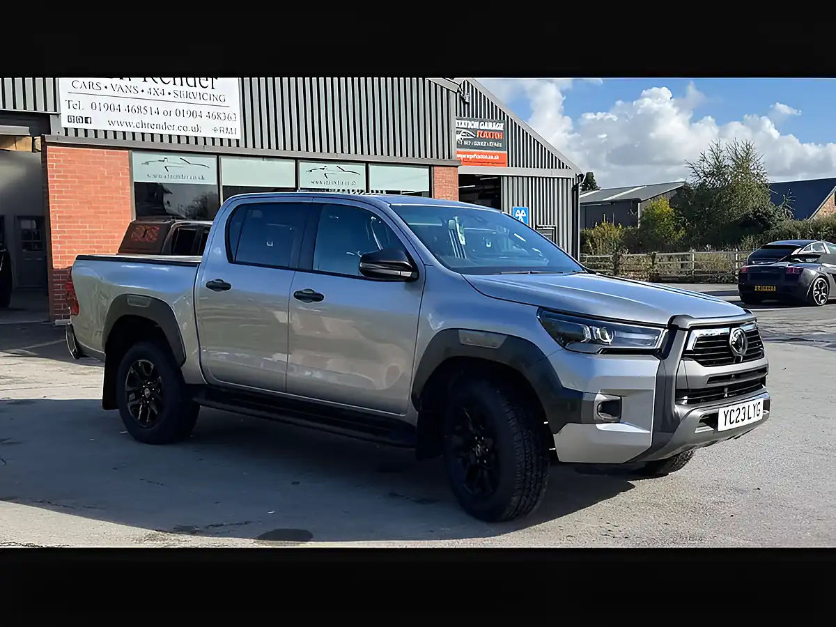 Used 2023 Toyota Hilux Invincible X Silver - Interior and Exterior details 13
