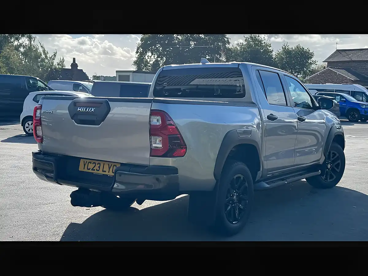 Used 2023 Toyota Hilux Invincible X Silver - Interior and Exterior details 14
