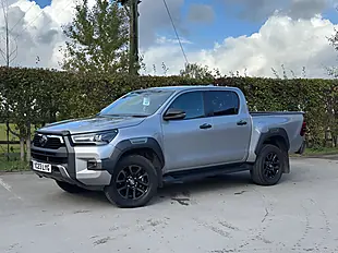 Used 2023 Toyota Hilux Invincible X Silver - Interior and Exterior details 2