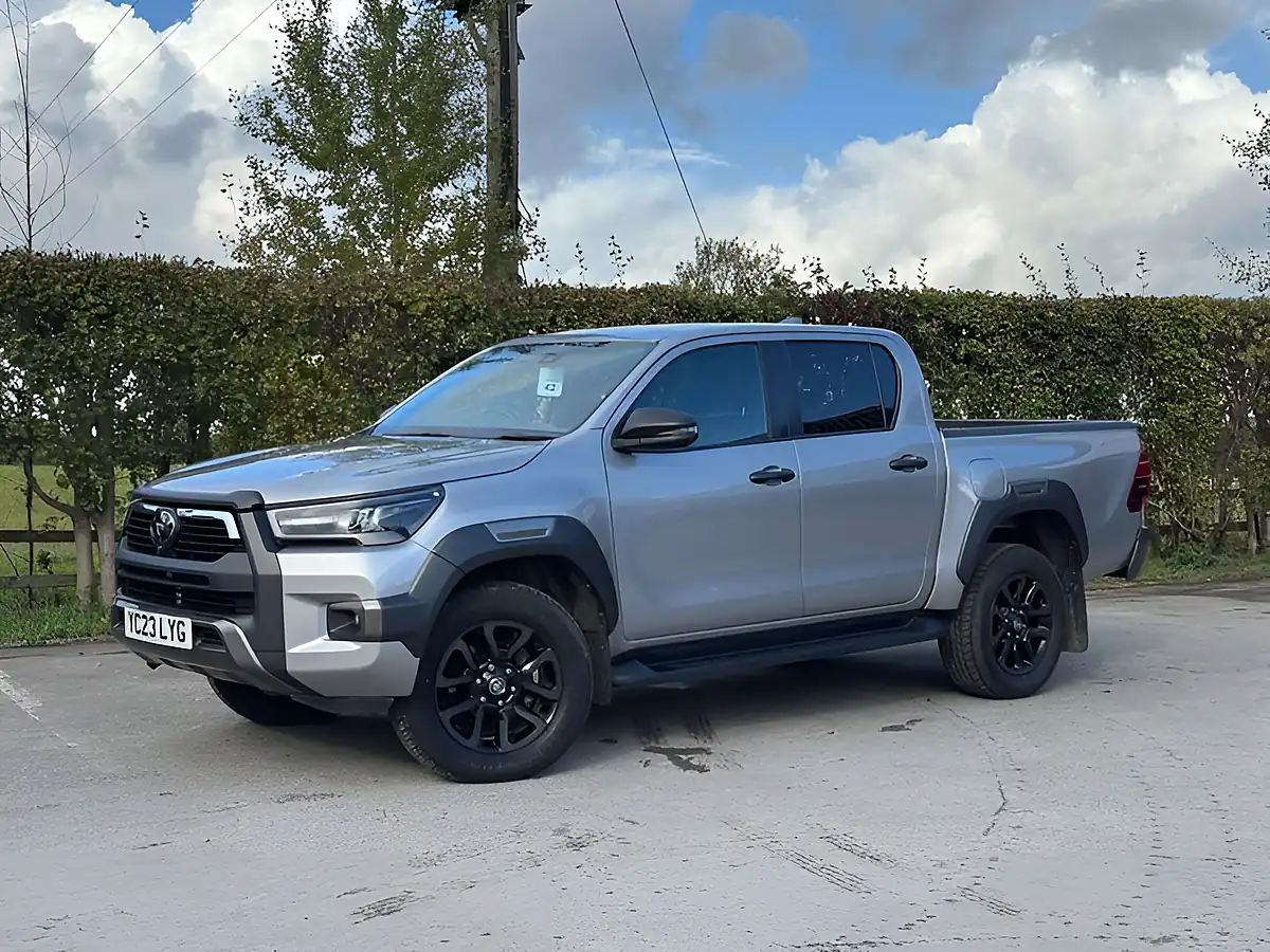 Used 2023 Toyota Hilux Invincible X Silver - Interior and Exterior details 2