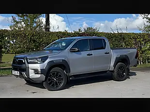 Used 2023 Toyota Hilux Invincible X Silver - Interior and Exterior details 3