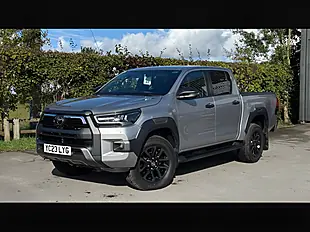 Used 2023 Toyota Hilux Invincible X Silver - Interior and Exterior details 7