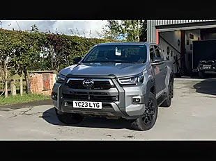 Used 2023 Toyota Hilux Invincible X Silver - Interior and Exterior details 9
