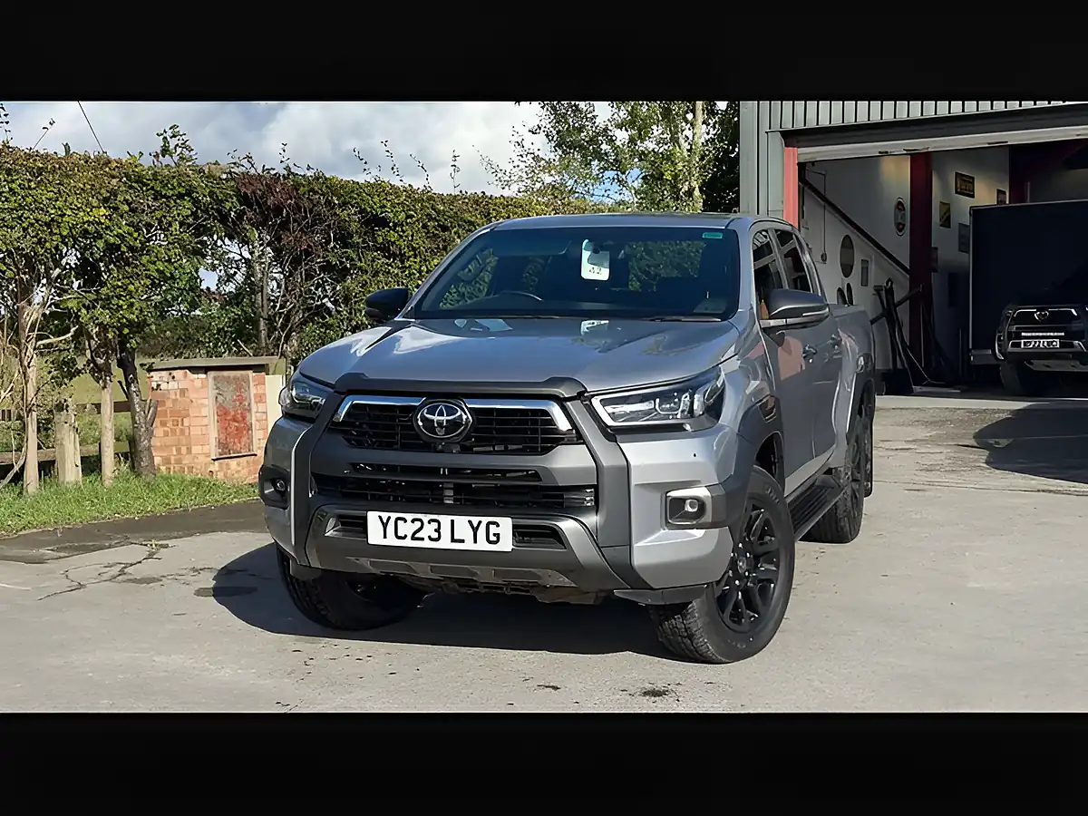 Used 2023 Toyota Hilux Invincible X Silver - Interior and Exterior details 9