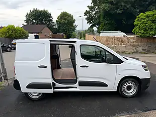Used 2023 Toyota Proace Active Short Panel Van White - Interior and Exterior details 14