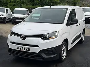 Used 2023 Toyota Proace Active Short Panel Van White - Interior and Exterior details 2
