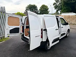 Used 2023 Toyota Proace City Active Short Panel Van White - Interior and Exterior details 10