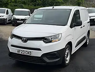 Used 2023 Toyota Proace City Active Short Panel Van White - Interior and Exterior details 2