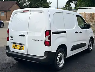 Used 2023 Toyota Proace City Active Short Panel Van White - Interior and Exterior details 5