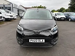 Used 2023 Toyota Proace City Icon Short Panel Van Black - Interior and Exterior details 11