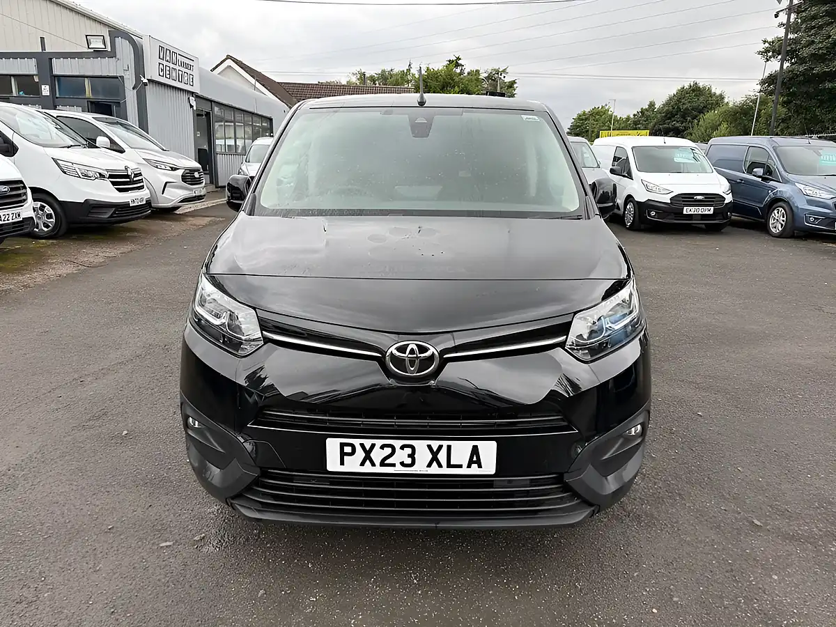Used 2023 Toyota Proace City Icon Short Panel Van Black - Interior and Exterior details 11