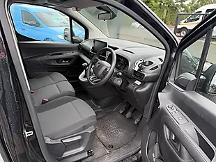 Used 2023 Toyota Proace City Icon Short Panel Van Black - Interior and Exterior details 12