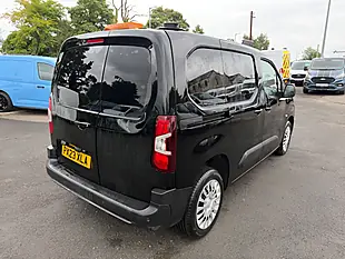 Used 2023 Toyota Proace City Icon Short Panel Van Black - Interior and Exterior details 2