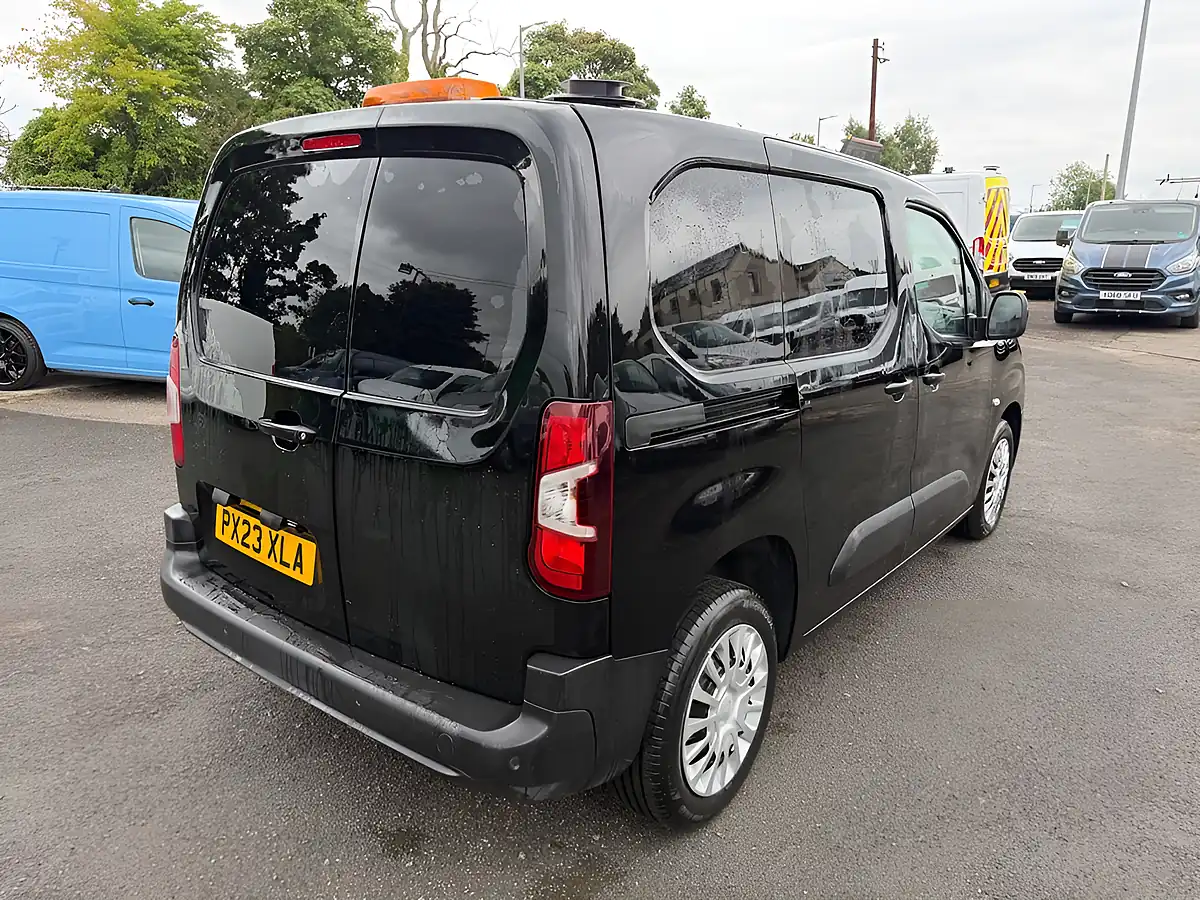 Used 2023 Toyota Proace City Icon Short Panel Van Black - Interior and Exterior details 2