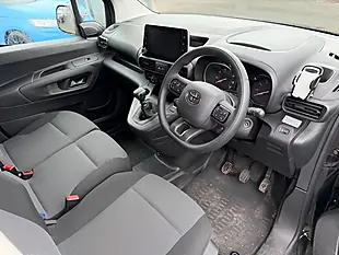 Used 2023 Toyota Proace City Icon Short Panel Van Black - Interior and Exterior details 3