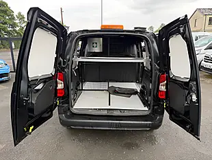 Used 2023 Toyota Proace City Icon Short Panel Van Black - Interior and Exterior details 4