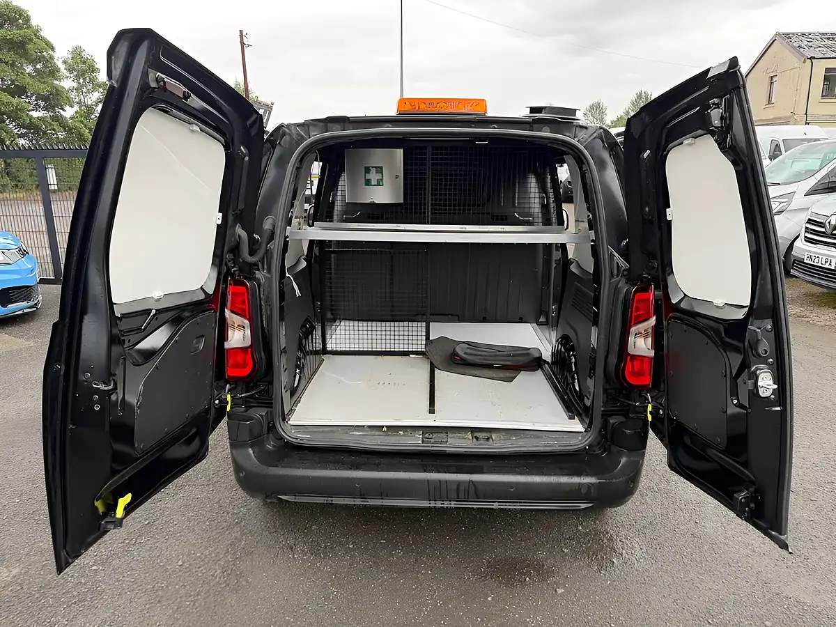 Used 2023 Toyota Proace City Icon Short Panel Van Black - Interior and Exterior details 4