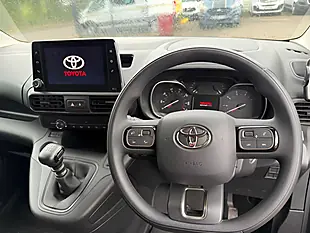 Used 2023 Toyota Proace City Icon Short Panel Van Black - Interior and Exterior details 5