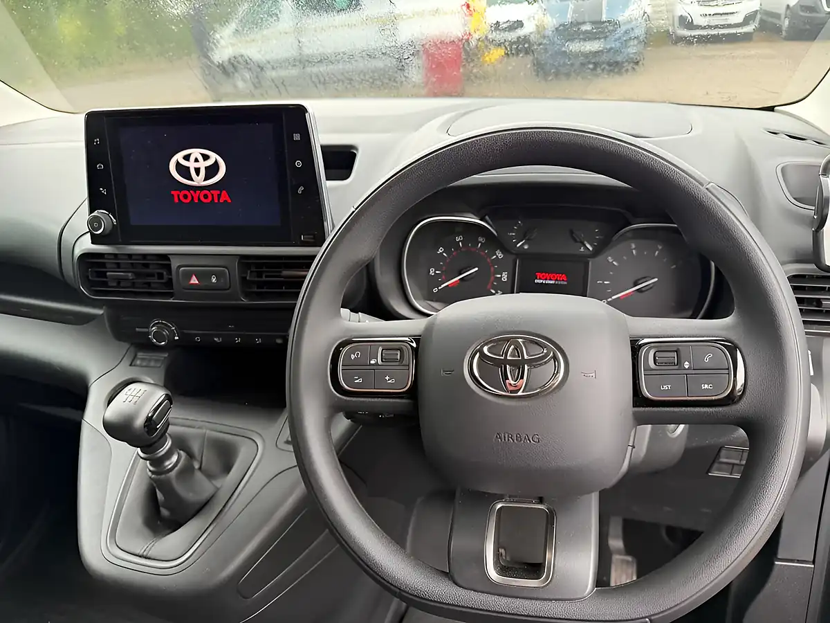 Used 2023 Toyota Proace City Icon Short Panel Van Black - Interior and Exterior details 5