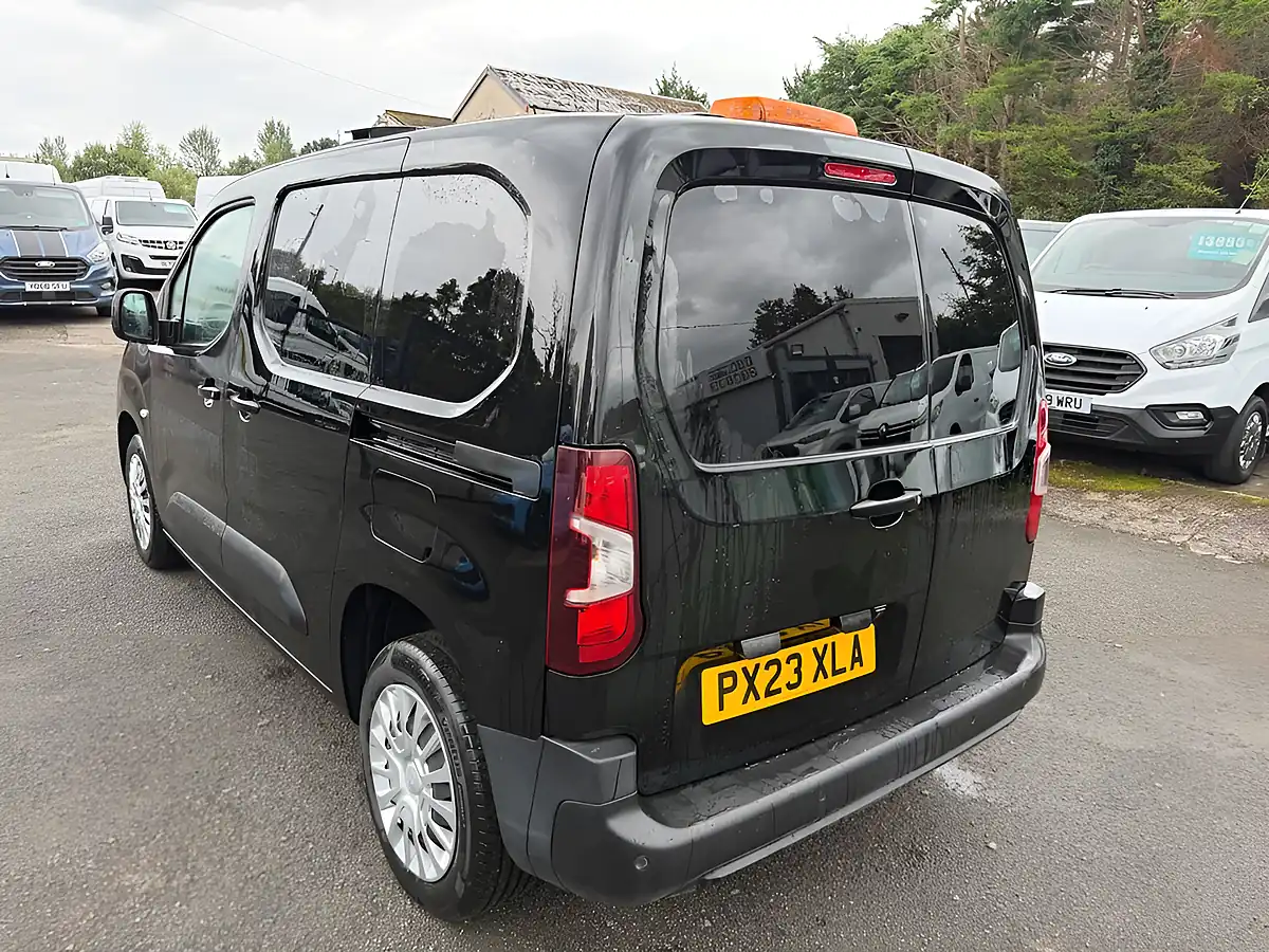 Used 2023 Toyota Proace City Icon Short Panel Van Black - Interior and Exterior details 7