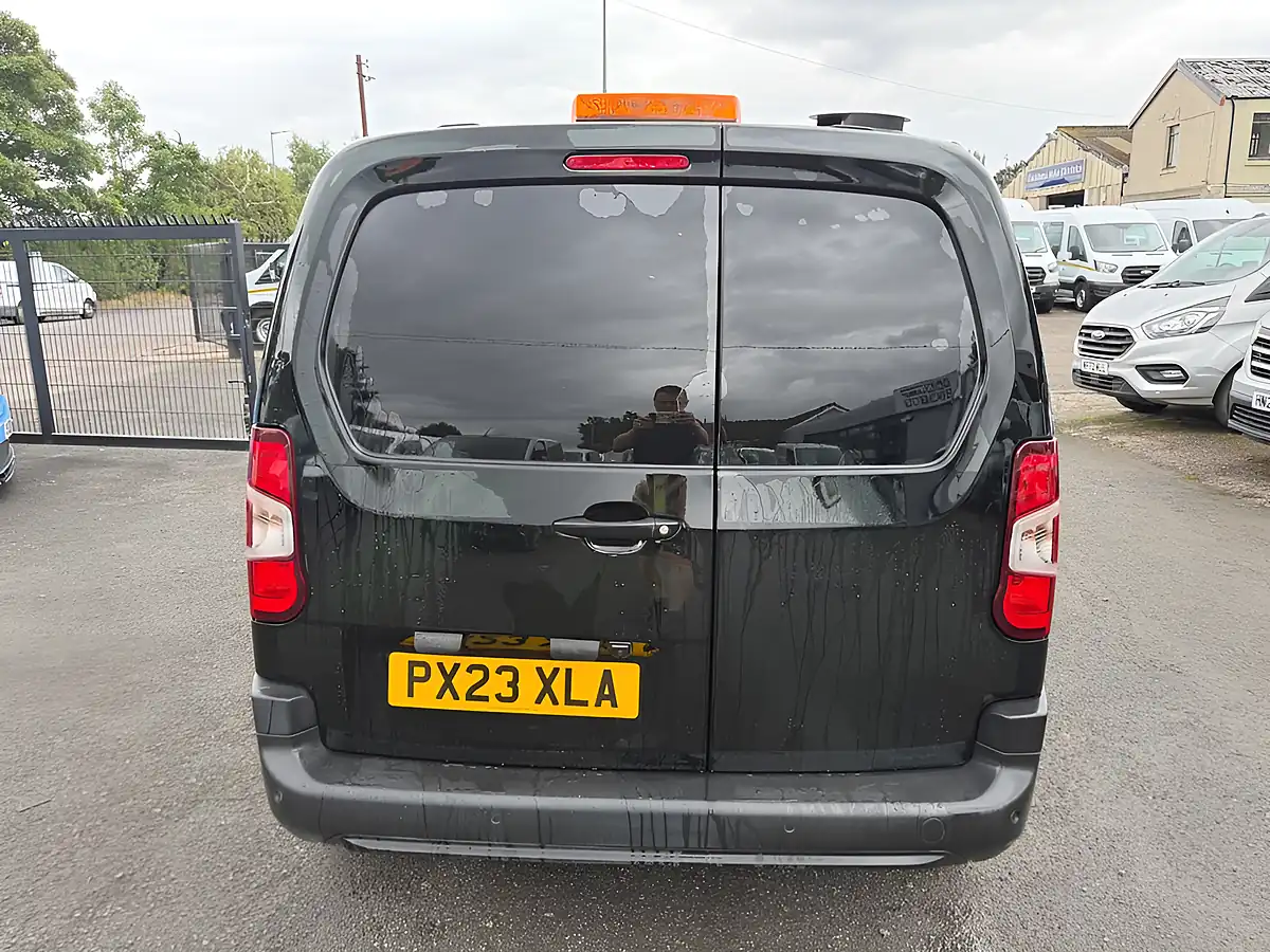 Used 2023 Toyota Proace City Icon Short Panel Van Black - Interior and Exterior details 8