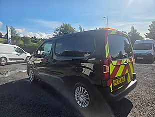 Used 2023 Toyota Proace City Icon Short Panel Van Swb Black - Interior and Exterior details 12