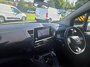 Used 2023 Toyota Proace City Icon Short Panel Van Swb Black - Interior and Exterior details 20