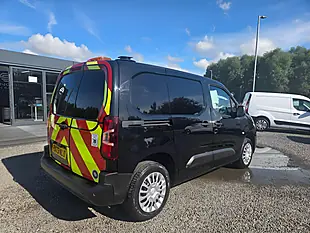 Used 2023 Toyota Proace City Icon Short Panel Van Swb Black - Interior and Exterior details 9