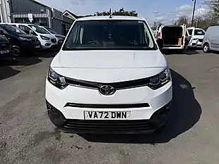 Used 2023 Toyota Proace City Icon Short Panel Van White - Interior and Exterior details 12