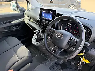 Used 2023 Toyota Proace City Icon Short Panel Van White - Interior and Exterior details 16