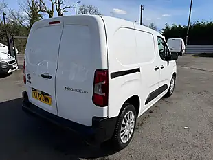 Used 2023 Toyota Proace City Icon Short Panel Van White - Interior and Exterior details 2
