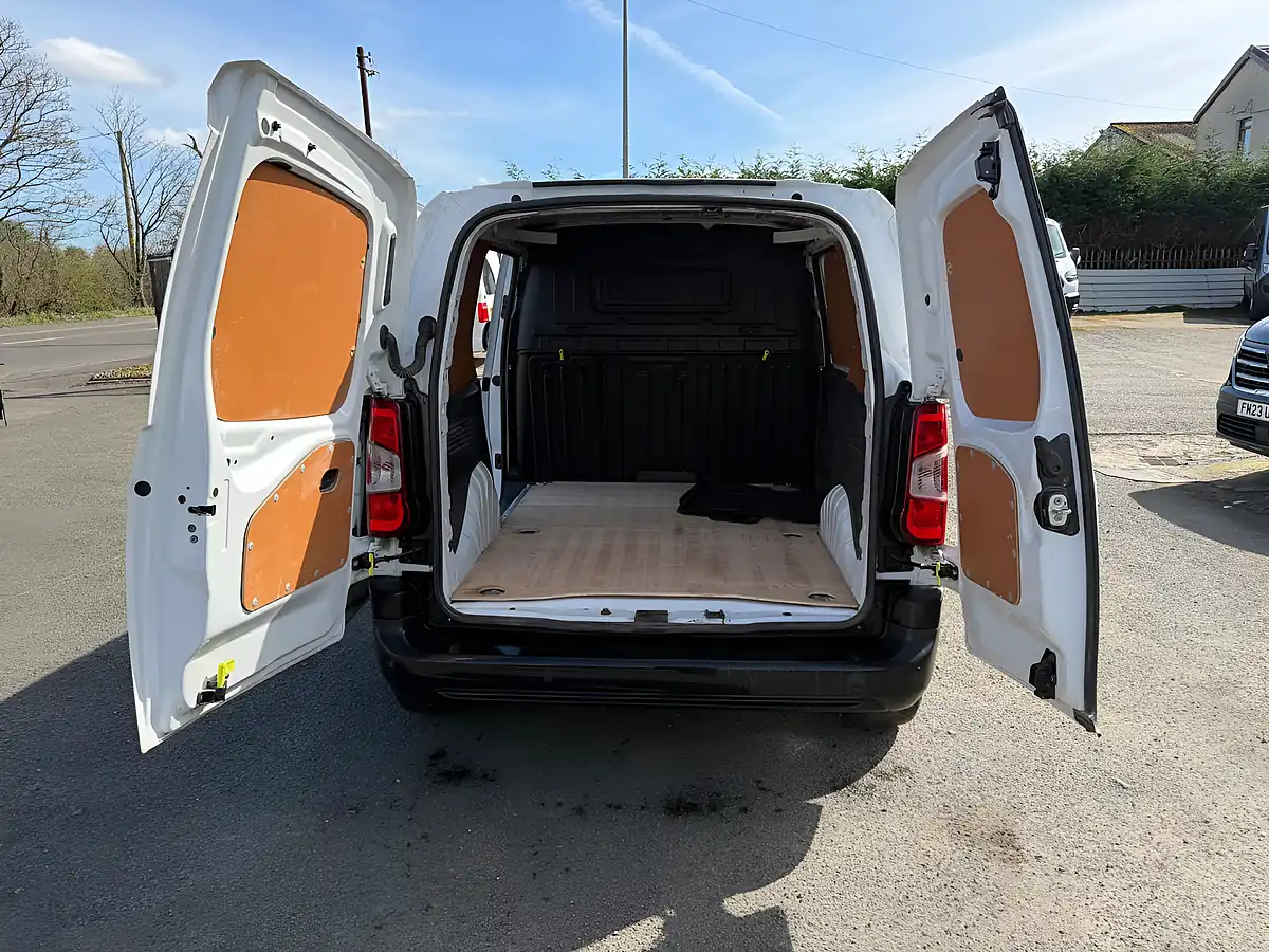 Used 2023 Toyota Proace City Icon Short Panel Van White - Interior and Exterior details 5