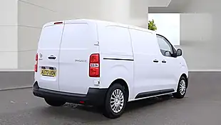 Used 2023 Toyota Proace Icon Medium Panel Van White - Interior and Exterior details 4