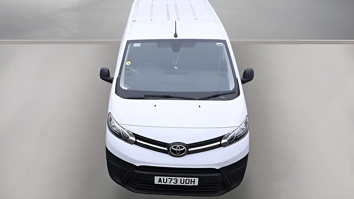 Used 2023 Toyota Proace Icon Medium Panel Van White - Interior and Exterior details 7