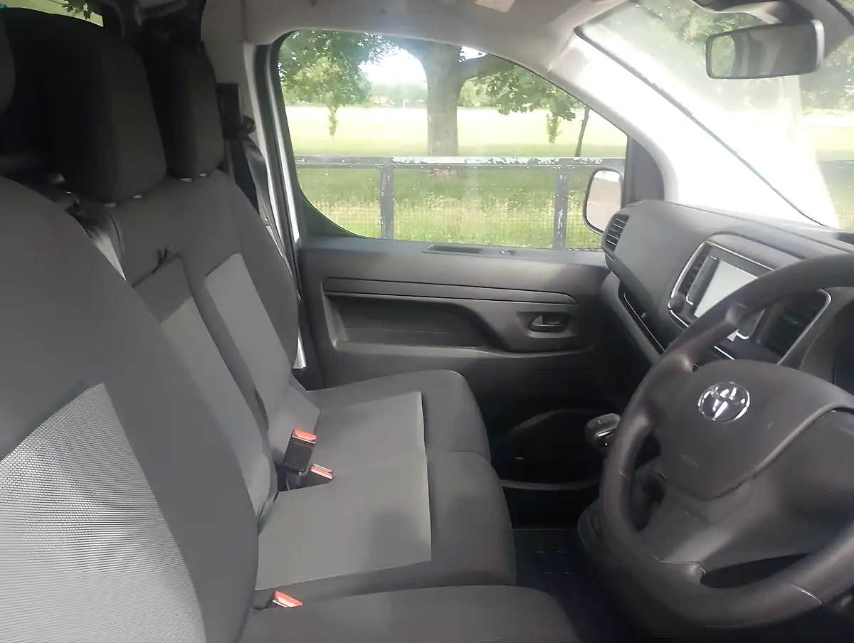 Used 2023 Toyota Proace Icon White - Interior and Exterior details 10