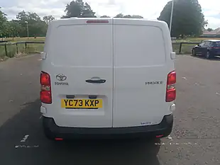 Used 2023 Toyota Proace Icon White - Interior and Exterior details 6
