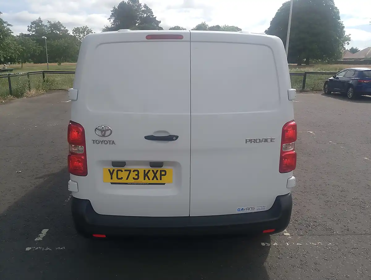 Used 2023 Toyota Proace Icon White - Interior and Exterior details 6