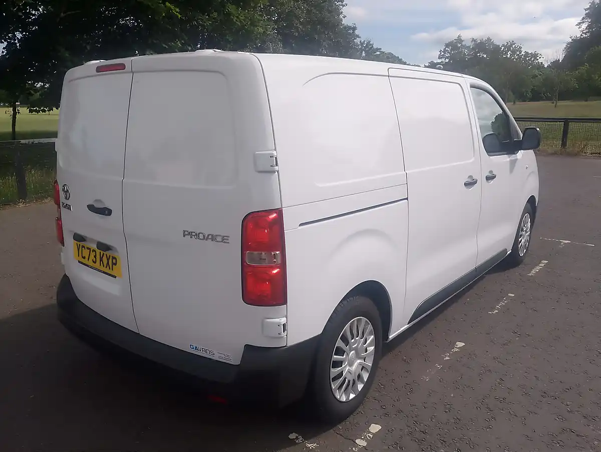 Used 2023 Toyota Proace Icon White - Interior and Exterior details 7