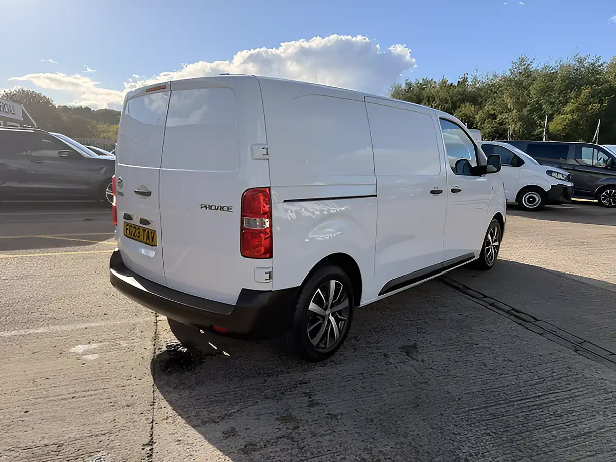 Used 2023 Toyota Proace Icon White - Interior and Exterior details 4