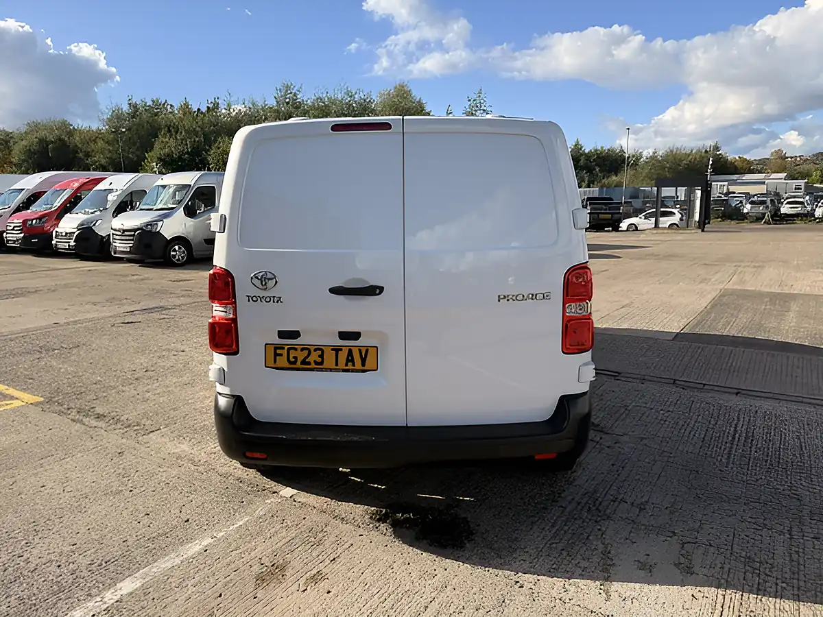Used 2023 Toyota Proace Icon White - Interior and Exterior details 5